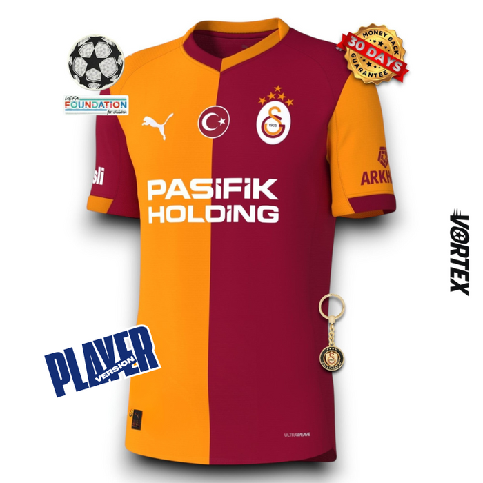 GALATASARAY 25/26 HOME SPONSORS AUTHENTIC JERSEY