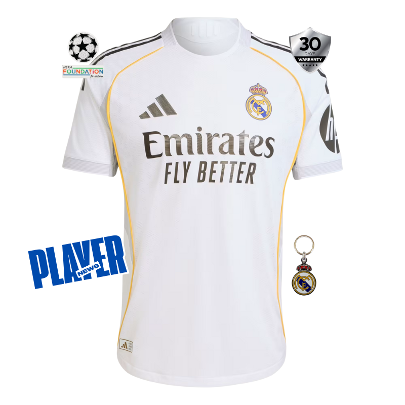 REAL MADRID 25/26 HOME AUTHENTIC JERSEY