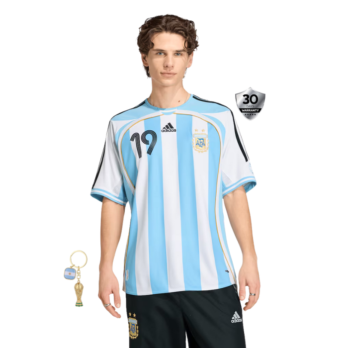ARGENTINA 06 RETRO HOME JERSEY MESSI #19