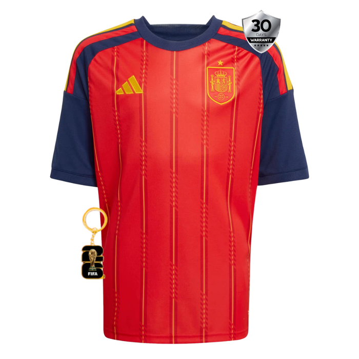 SPAIN 26 HOME KIDS WORLD CUP JERSEY