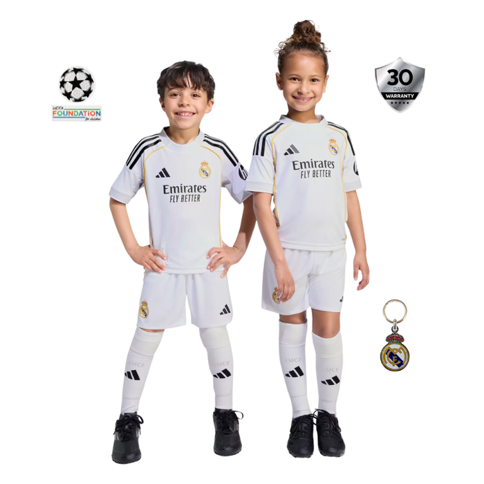 REAL MADRID 25/26 HOME MINI KIDS KIT
