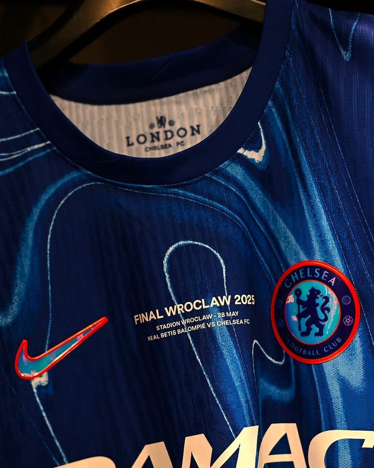 CHELSEA 24/25 HOME UECL FINAL AUTHENTIC JERSEY