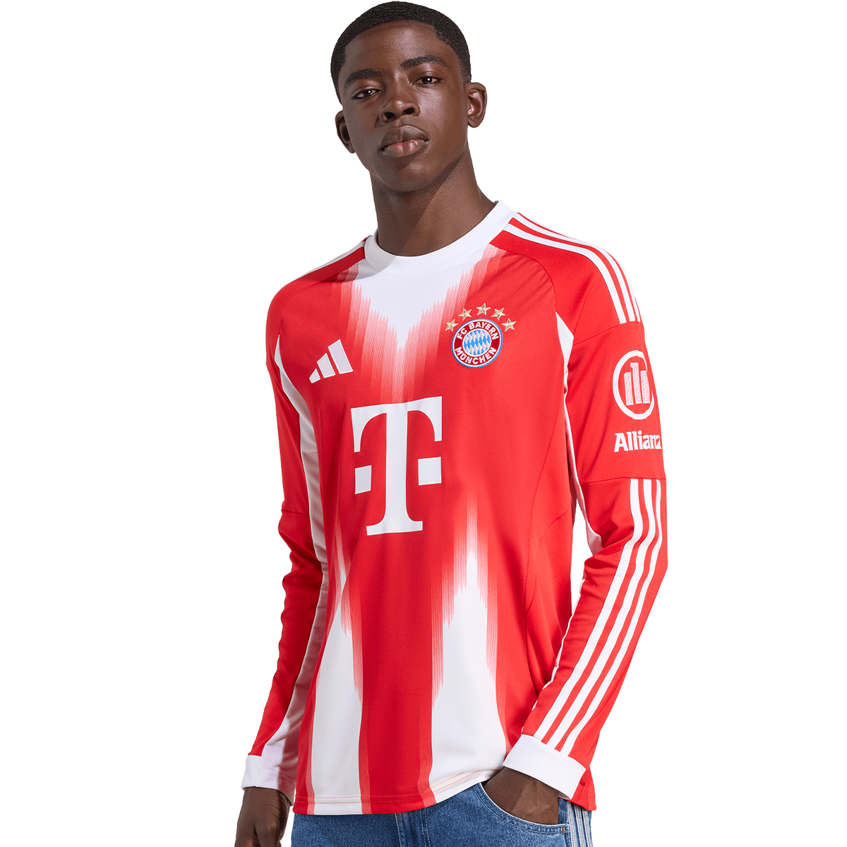 BAYERN MUNICH 25/26 HOME LONG SLEEVE AUTHENTIC JERSEY