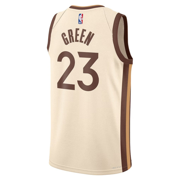 Golden State Warriors Draymond Green #23 City Edition 2025-26 Jersey - Tan