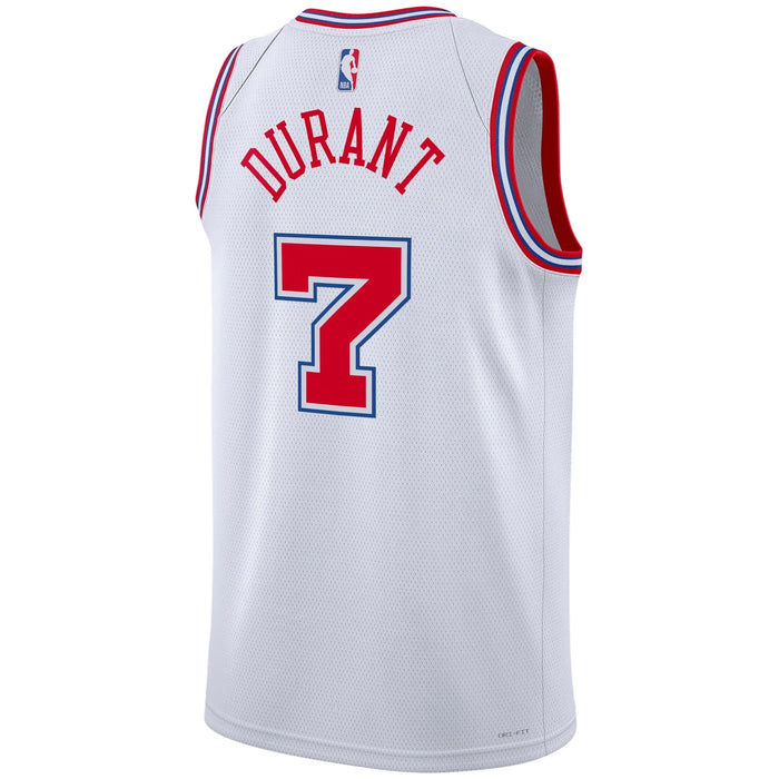 Houston Rockets Kevin Durant #35 City Edition Jersey - White