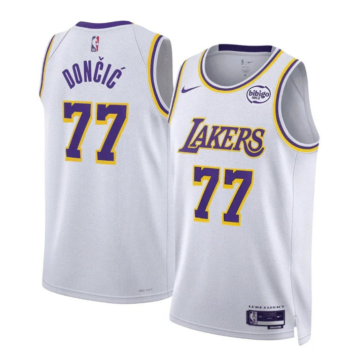Los Angeles Lakers Luka Dončić #77 Association Edition Jersey - White