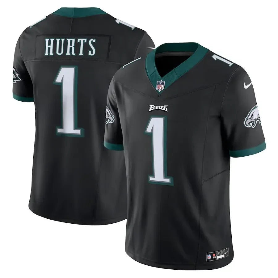 Philadelphia Eagles Jalen Hurts #1 Home Game Limited Edition Jersey - Midnight Green
