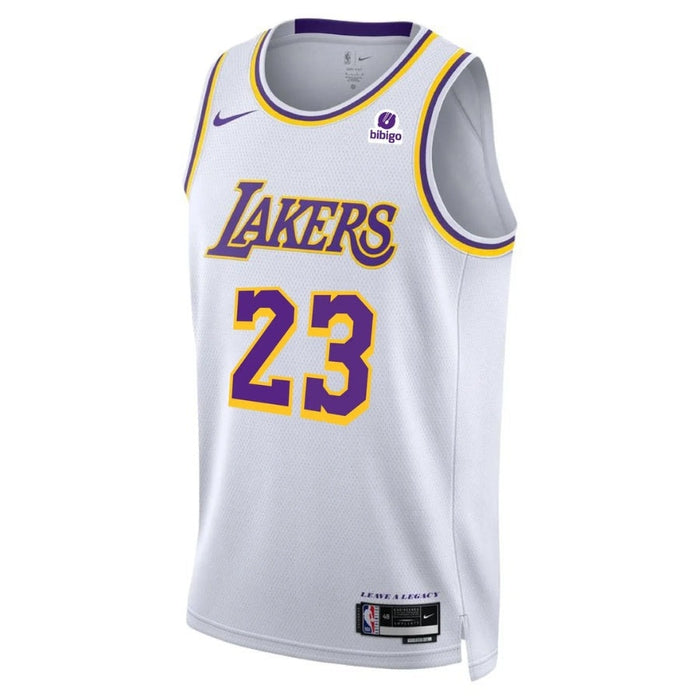 Los Angeles Lakers LeBron James #23 Association Edition Jersey - White