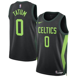 Boston Celtics Jayson Tatum #0 Game Edition Jersey - Black