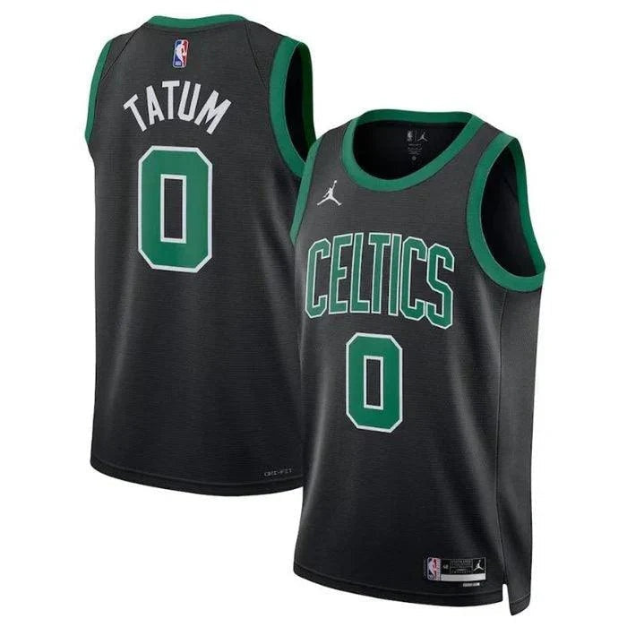 Boston Celtics Jayson Tatum #0 Statement Edition Jersey - Black