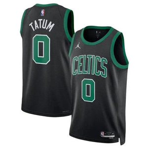 Boston Celtics Jayson Tatum #0 Statement Edition Jersey - Black