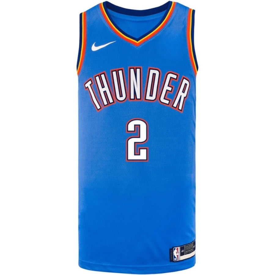 Oklahoma City Thunder Shai Gilgeous-Alexander #2 Icon Edition Jersey - Sky Blue